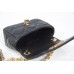 Dior Caro 2023 Micro Mini (Style: 2023 Mini) Soft Calfskin, Black, Gold Hardware, Size: 13x8x4cm