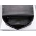 Dior Caro Calfskin, Black, Deep Silver Hardware, Medium (25.5x15.5x8cm)