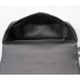 Dior Caro Calfskin, Black, Deep Silver Hardware, Large (28x17x9cm)