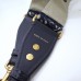 Dior Oblique Shoulder Strap, Classic Blue, Gold Hardware