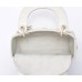 Lady Dior Mini 17cm, Three Blocks, Milk White, Champagne Gold Hardware