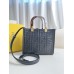 Fendi Sunshine Tote Small 22.5 Gray 22.5x22.5x12cm