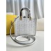 Fendi Sunshine Tote Small 22.5 White 22.5x22.5x12cm