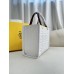 Fendi Sunshine Tote Small 22.5 White 22.5x22.5x12cm