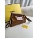 Fendi First 26 All Leather Brown 26cm