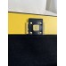 Fendi Baguette Medium 27 Blue Canvas Gold Buckle 27x15x6cm