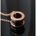 Bvlgari B.ZERO1 Necklace Black ceramic rose gold (Only 1 pcs of free zone each order)