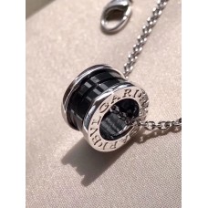 Bvlgari B.ZERO1 Necklace Black ceramic silver (Only 1 pcs of free zone each order)