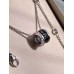 Bvlgari B.ZERO1 Necklace Black ceramic silver (Only 1 pcs of free zone each order)