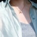 Hermes HERMÈS Pop H Necklace Pendant White/Rose Gold (Only 1 pcs of free zone each order)