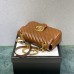 Gucci GG Marmont Medium, 26, Brown, Gold Hardware, Size: 26x15x7cm, Model: 443497
