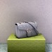 Gucci GG Marmont Geometric Medium, 26, Grey, Silver Hardware, Size: 26x15x7cm, Model: 443497