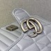 Gucci GG Marmont Geometric Medium, 26, Grey, Silver Hardware, Size: 26x15x7cm, Model: 443497