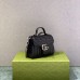 Gucci GG Marmont Geometric Small, 21, Black, Silver Hardware, Size: 21x15.5x8cm, Model: 583571