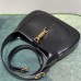 Gucci Jackie 1961, Full Leather, Imported Italian Leather, Small 27.5cm, Black, Gold Hardware, Size: 27.5x19x4cm, Model: 636706