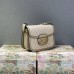 Gucci Beige White, Oatmeal Color, Horsebit 1955 Large, Model: 602204, Size: 25x18x8cm