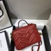 Gucci GG Marmont Mini, 21, Red, Model: 547260, Size: 21x15x8cm