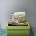 Gucci Horsebit 1955 Mini Bag, White, Full Leather, Model: 658574, Size: 20.5x14.5x5.5cm