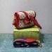 Gucci Horsebit 1955 Mini Bag, Red, Monogram, Model: 658574, Size: 20.5x14.5x5.5cm