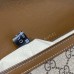 Gucci Horsebit 1955 Mini Bag, Brown, Monogram, Model: 658574, Size: 20.5x14.5x5.5cm