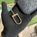 Gucci GG Marmont Card Holder, Black, Gold Hardware, Full Leather, Model: 447964, Size: 12x7.5x1.5cm