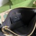 Gucci GG Marmont Card Holder, Black, Gold Hardware, Full Leather, Model: 447964, Size: 12x7.5x1.5cm