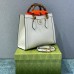 Gucci Bamboo Diana, White, Full Leather, Model: 660195, Size: 27x24x11cm