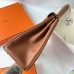 Hermes Hermès Kelly 28cm Togo Ck.37 Golden Brown Waxed Thread Gold Hardware Hand-Stitched