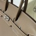 Hermes Hermès Birkin 30cm and 35cm Togo Ck18 Elephant Grey Waxed Thread Silver Hardware Hand-Stitched