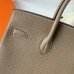 Hermes Hermès Birkin 35cm Togo Ck18 Elephant Grey Waxed Thread Gold Hardware Hand-Stitched