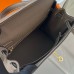 Hermes Hermès Kelly 25cm Togo Ck18 Elephant Grey Waxed Thread Gold Hardware Hand-Stitched