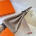 Hermes Hermès Birkin 30cm Togo M8 Asphalt Grey Waxed Thread Silver Hardware Hand-Stitched