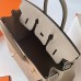 Hermes Hermès Birkin 25cm Togo Ck81 Dove Grey Waxed Thread Gold Hardware Hand-Stitched