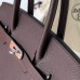 Hermes Hermès Birkin 30cm Togo Ck46 Ebony Waxed Thread Silver Hardware Hand-Stitched