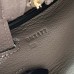 Hermes Hermès Kelly 25cm Togo M8 Asphalt Grey Waxed Thread Gold Hardware Hand-Stitched