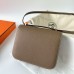 Hermes Hermès Constance 19cm Epsom Ck18 Elephant Grey Waxed Thread Rose Gold Hardware Hand-Stitched