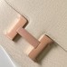 Hermes Hermès Constance 19cm Epsom Ck10 Milk White Waxed Thread Rose Gold Hardware Hand-Stitched