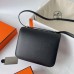 Hermes Hermès Constance 19 Mirror Style Epsom Waxed Thread Black Gold Hardware Hand-Stitched