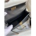 Hermes Hermès Mini Kelly 19cm Imported Epsom Leather Black Gold Hardware Hand-Stitched