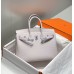 Hermes Hermès Birkin 25 Togo Dreamy Purple Silver Hardware Hand-Stitched