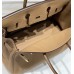 Hermes Hermès Birkin 25 Togo Milk Tea Brown Gold Hardware Hand-Stitched