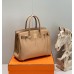 Hermes Hermès Birkin 30 Togo Milk Tea Brown Gold Hardware Hand-Stitched