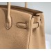 Hermes Hermès Birkin 30 Togo Milk Tea Brown Gold Hardware Hand-Stitched