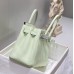 Hermes Hermès Birkin 30 Togo Bubble Green Silver Hardware Hand-Stitched