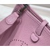 Hermes Hermès Evelyne 18 Togo Pink Silver Hardware Hand-Stitched