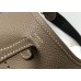 Hermes Hermès Evelyne 18 Togo Dark Grey Gold Hardware Hand-Stitched