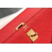 Hermes Hermès Kelly 28 Epsom Red Gold Hardware Hand-Stitched