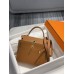 Hermes Hermès Kelly 28 Epsom Brown Gold Hardware Hand-Stitched