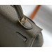 Hermes Hermès Kelly 28 Togo Dark Grey Gold Hardware Hand-Stitched