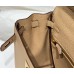 Hermes Hermès Kelly 25 Togo Milk Tea Brown Silver Hardware Hand-Stitched